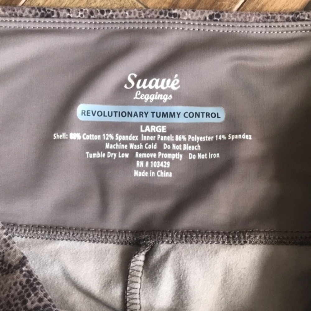 Suave Python Print Revolutionary Tummy Control Le… - image 3